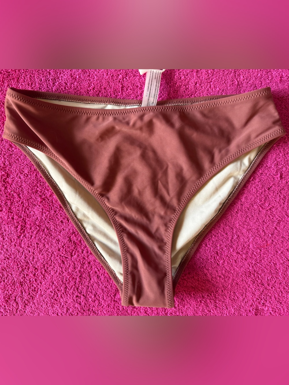 Cupshe Mauve Brown Bikini Bottom
